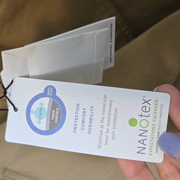 NWT Universal Standard Tan/Khaki Cropped Trench Coat Size 14-16 - Picture 10 of 13